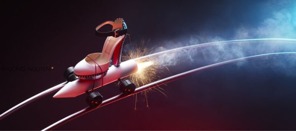 Pink Shoe from the Christian Louboutin Spring Summer 2011 Collection photographed by Nguyen Kyong